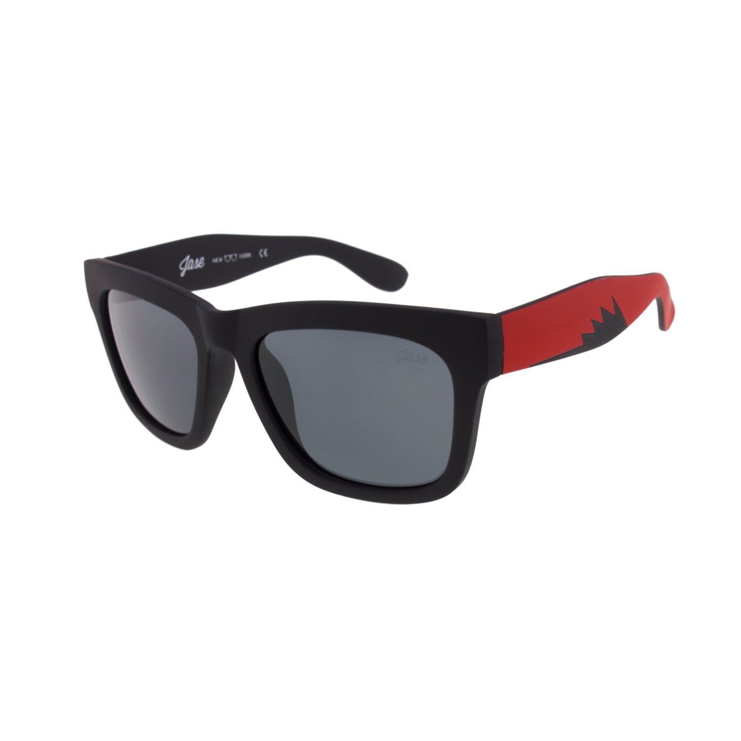 Jase New York Avery Sunglasses in Fire Red – Iconic Statement Shades