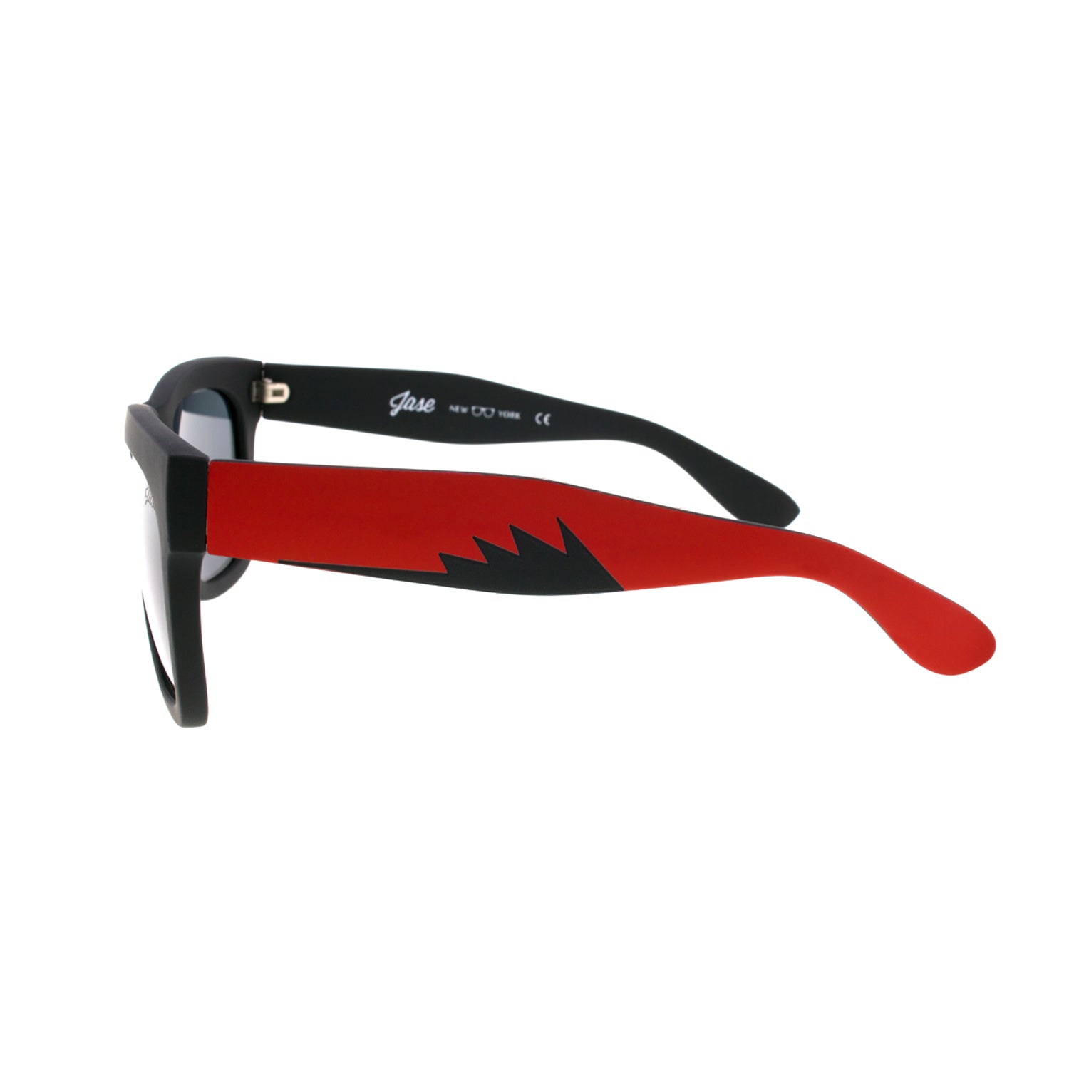 Jase New York Avery Sunglasses in Fire Red – Iconic Statement Shades